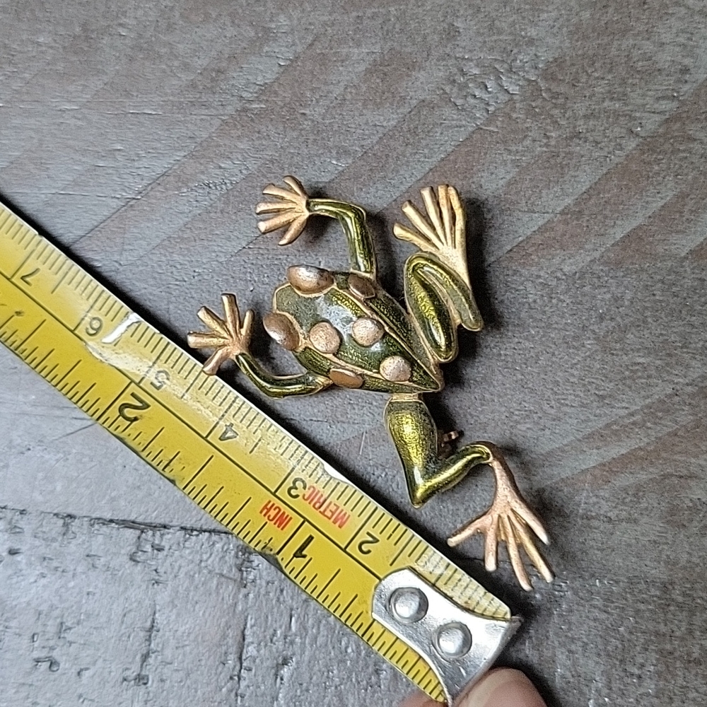 Cutest Tree Frog Brooch - Picture 4 of 4